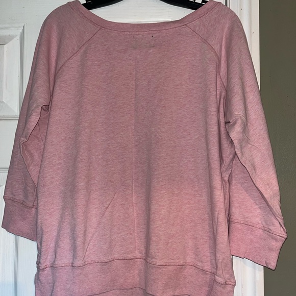 Juicy Couture Pink Pure Love Born in Glamorous USA Sweatshirt Large - Picture 4 of 5